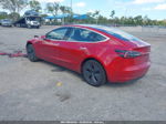2018 Tesla Model 3 Long Range/mid Range Red vin: 5YJ3E1EA2JF022347
