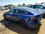 2018 Tesla Model 3  Синий vin: 5YJ3E1EA2JF022896