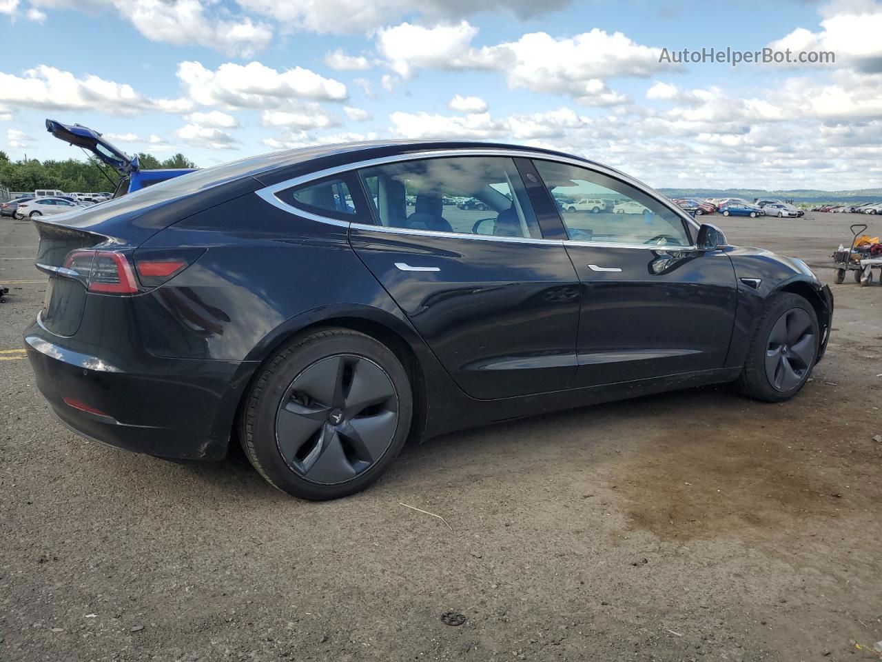 2018 Tesla Model 3  Black vin: 5YJ3E1EA2JF034269