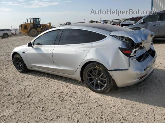 2018 Tesla Model 3  Silver vin: 5YJ3E1EA2JF035440