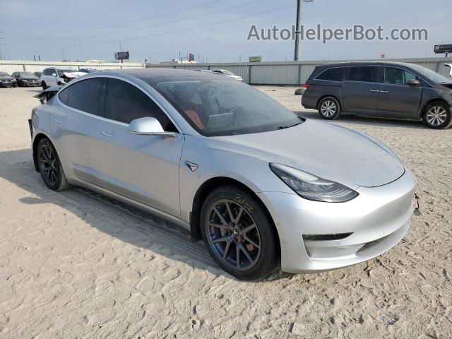 2018 Tesla Model 3  Silver vin: 5YJ3E1EA2JF035440