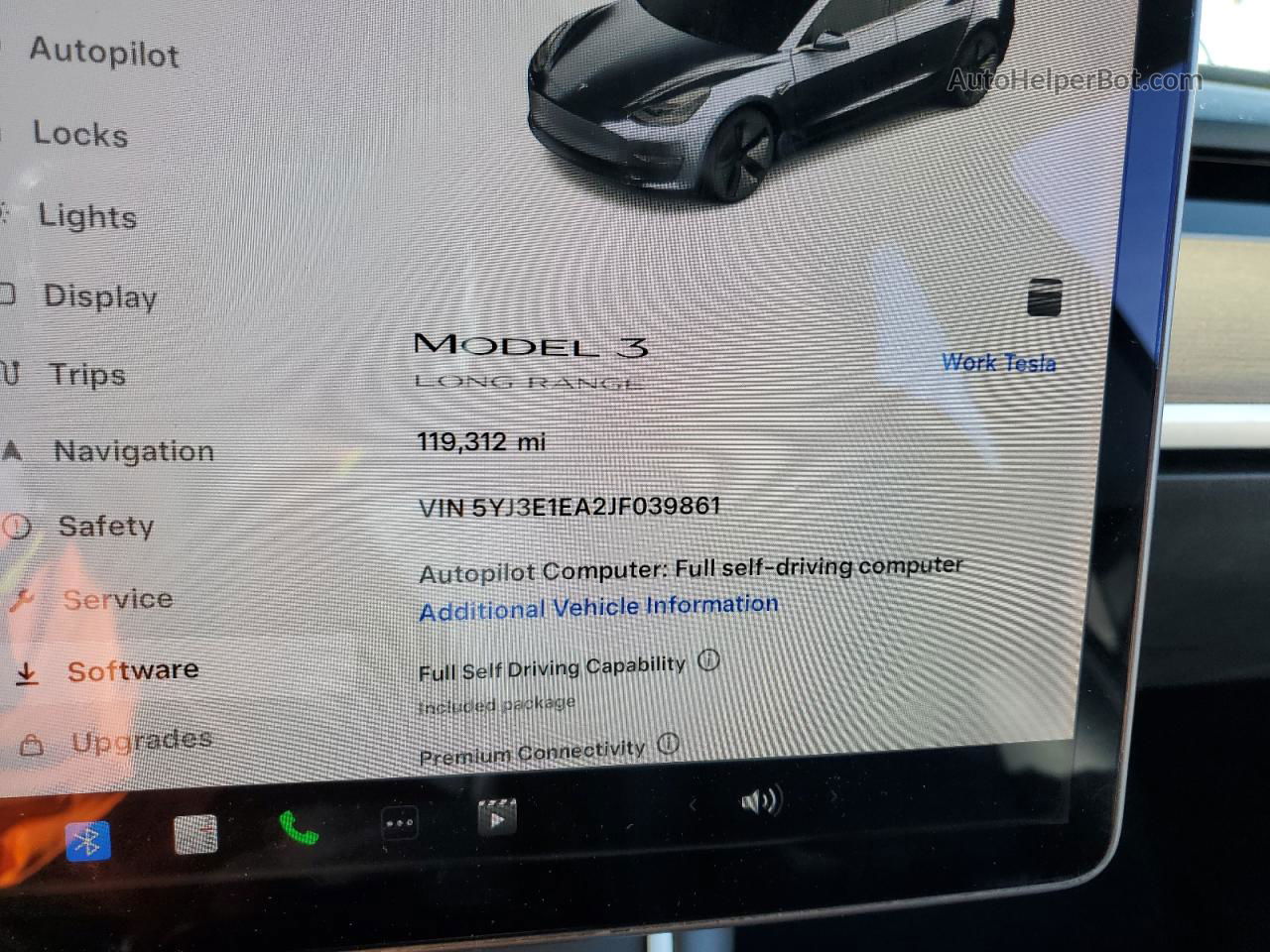 2018 Tesla Model 3  Charcoal vin: 5YJ3E1EA2JF039861