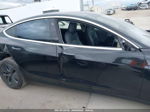 2018 Tesla Model 3 Long Range/mid Range Black vin: 5YJ3E1EA2JF039925