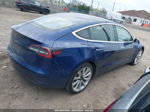 2018 Tesla Model 3 Long Range/mid Range Blue vin: 5YJ3E1EA2JF042727