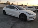 2018 Tesla Model 3  White vin: 5YJ3E1EA2JF053873