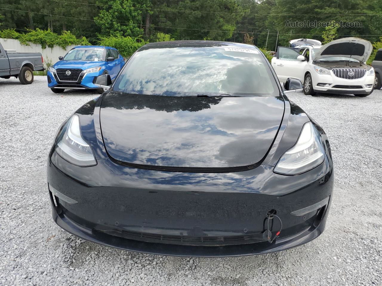 2018 Tesla Model 3  Black vin: 5YJ3E1EA2JF076473