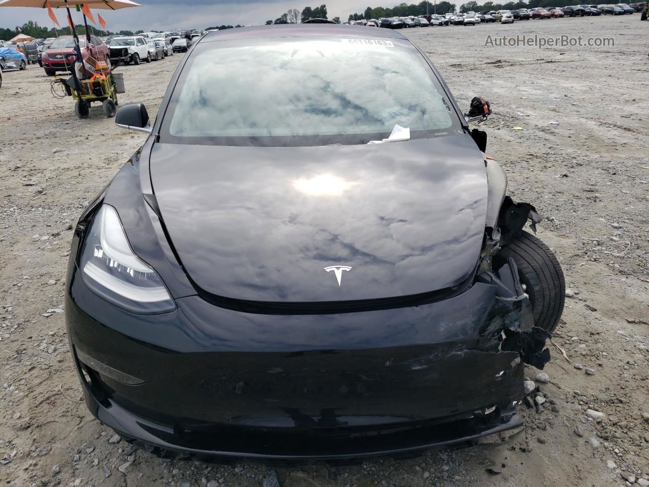 2018 Tesla Model 3  Black vin: 5YJ3E1EA2JF095055