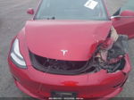 2018 Tesla Model 3 Long Range/mid Range Red vin: 5YJ3E1EA2JF155061