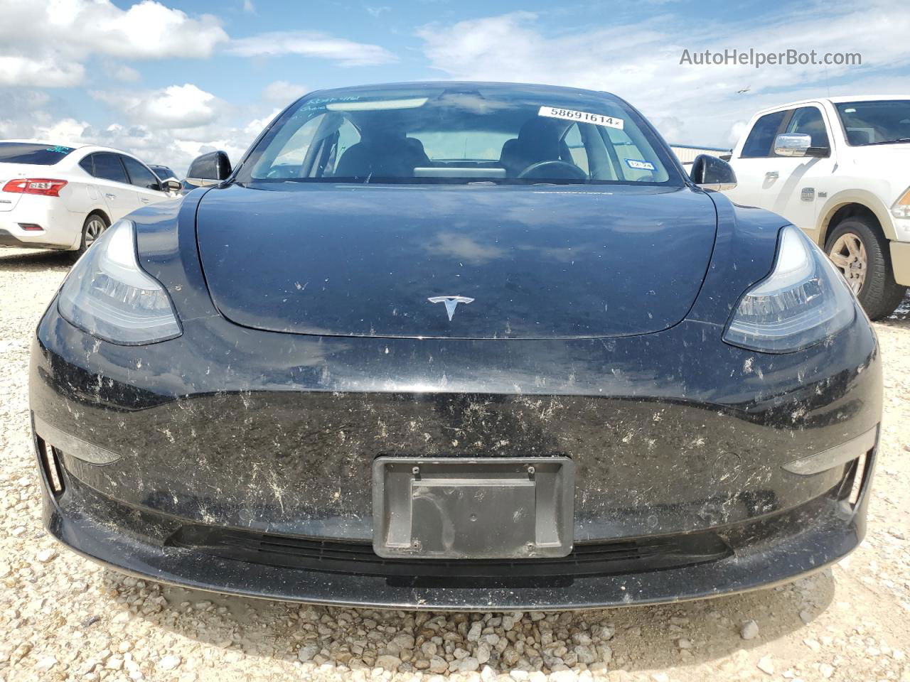 2018 Tesla Model 3  Black vin: 5YJ3E1EA2JF157232