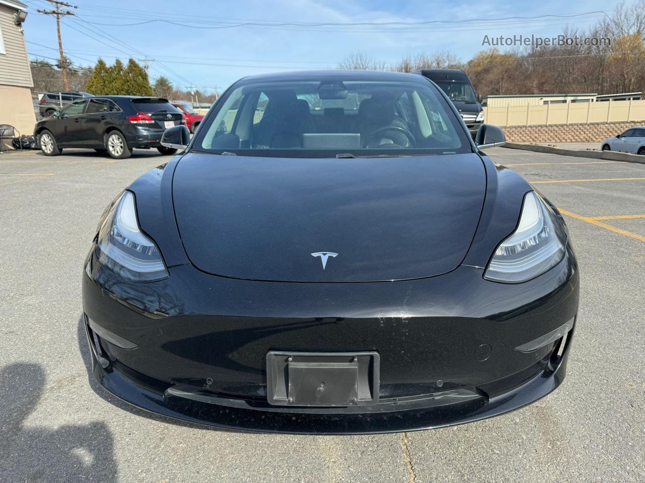 2019 Tesla Model 3  Черный vin: 5YJ3E1EA2KF305199