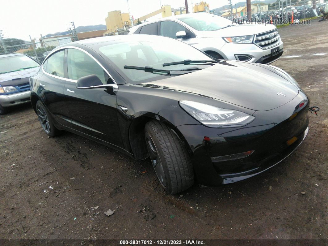 2019 Tesla Model 3 Long Range/mid Range/standard Range/standard Range Plus Черный vin: 5YJ3E1EA2KF306269