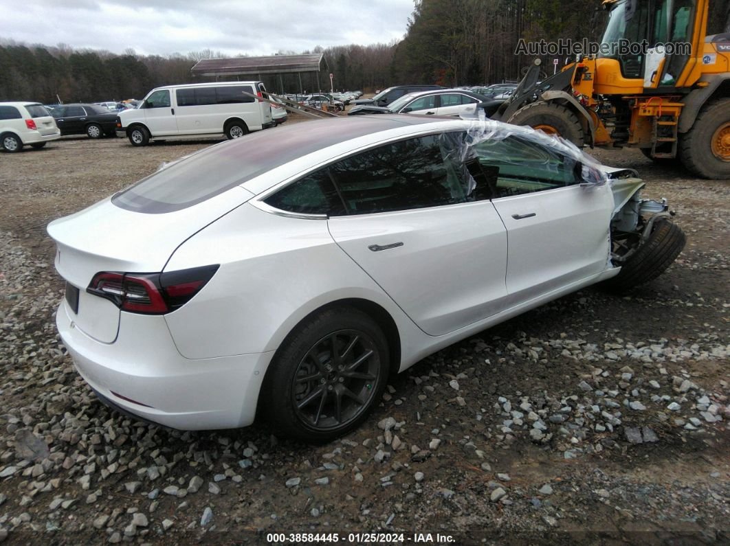 2019 Tesla Model 3 Long Range/mid Range/standard Range/standard Range Plus White vin: 5YJ3E1EA2KF309785