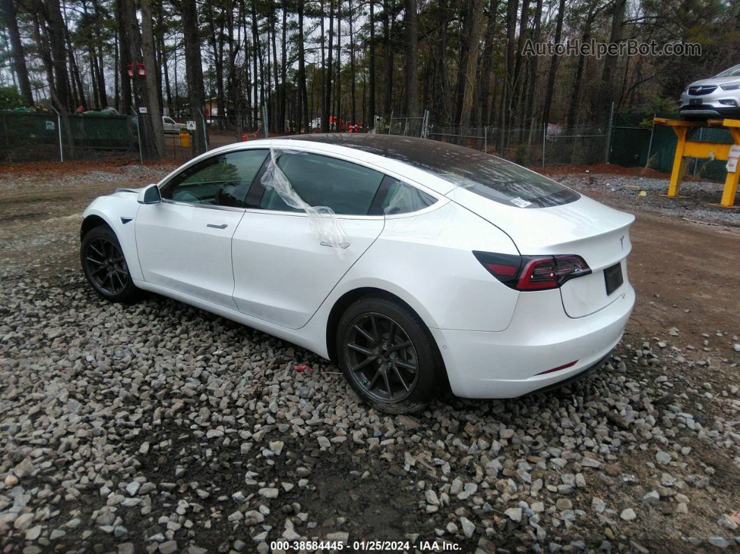 2019 Tesla Model 3 Long Range/mid Range/standard Range/standard Range Plus Белый vin: 5YJ3E1EA2KF309785