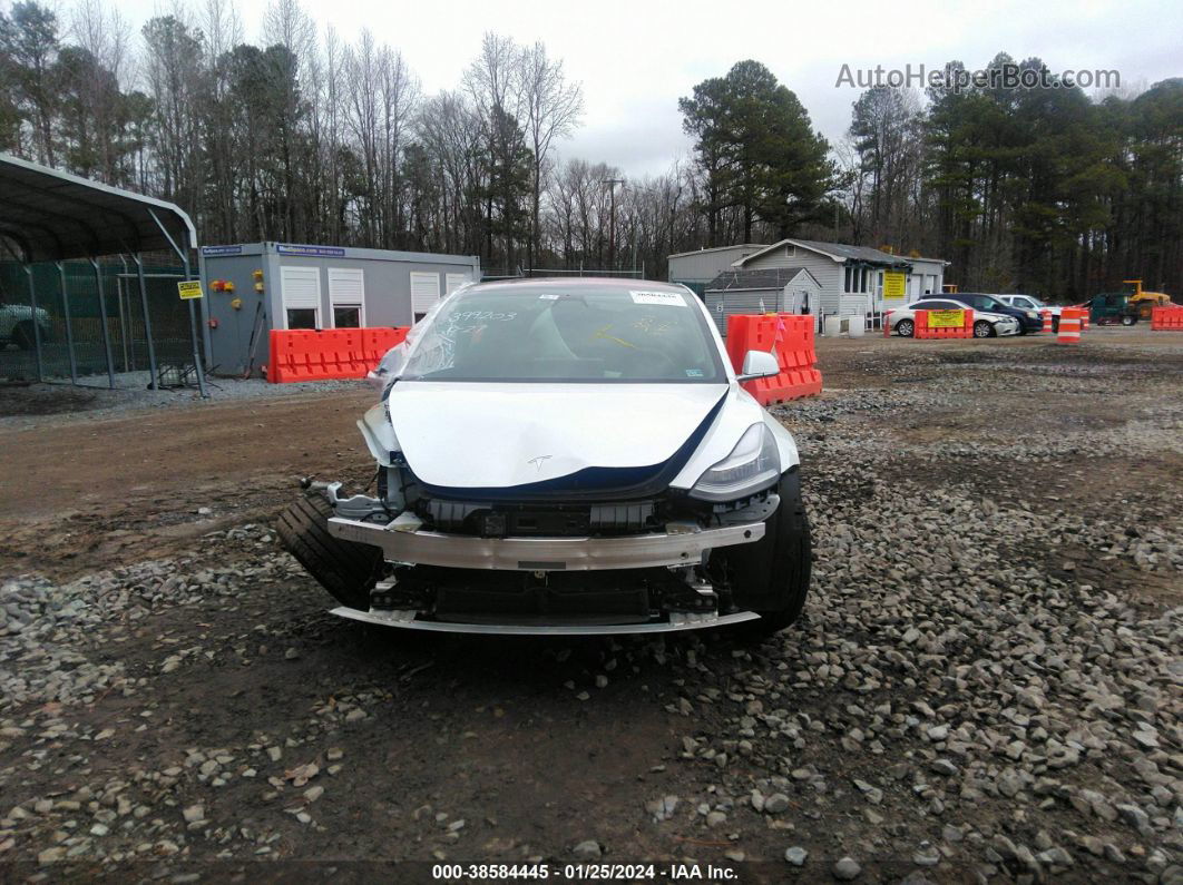 2019 Tesla Model 3 Long Range/mid Range/standard Range/standard Range Plus White vin: 5YJ3E1EA2KF309785