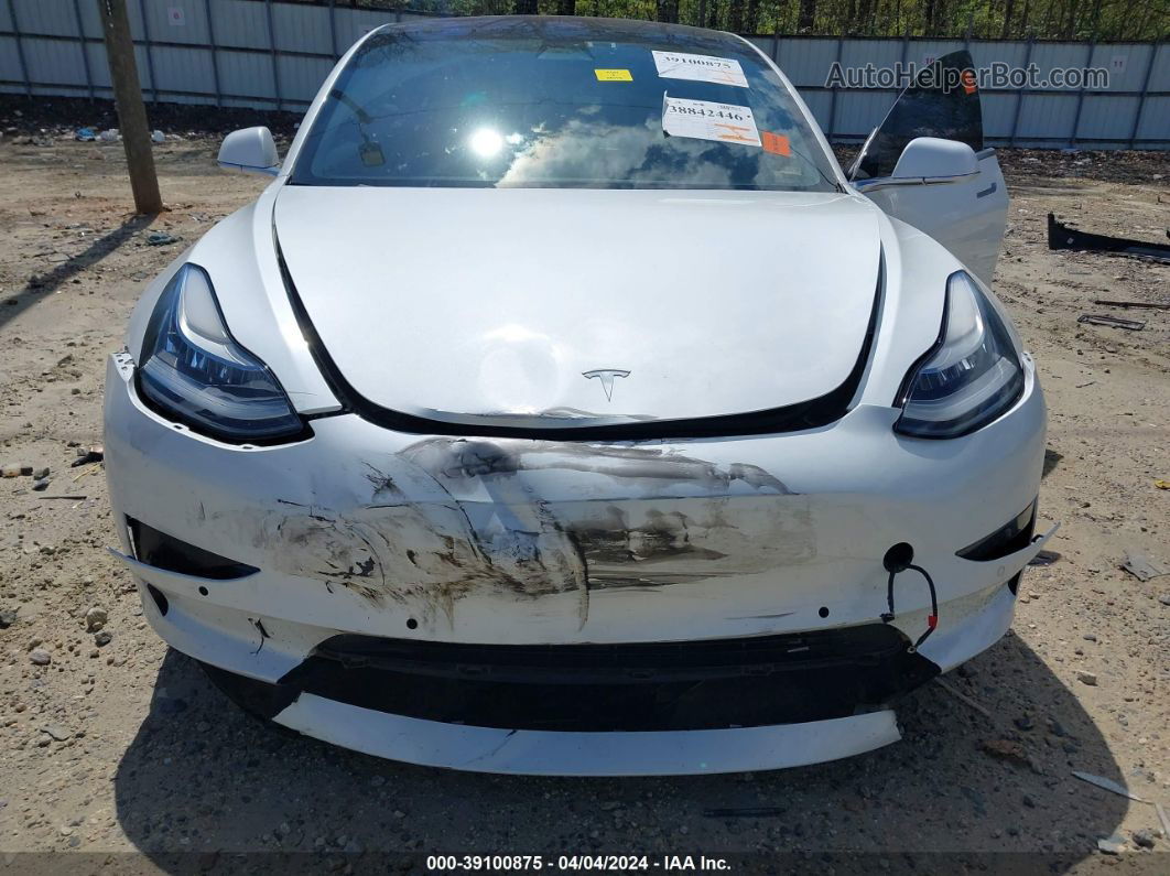 2019 Tesla Model 3 Long Range/mid Range/standard Range/standard Range Plus White vin: 5YJ3E1EA2KF309799