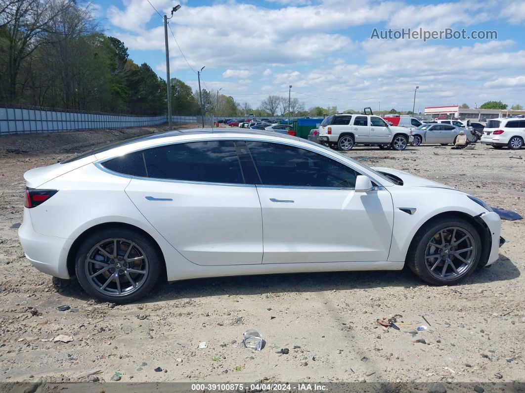 2019 Tesla Model 3 Long Range/mid Range/standard Range/standard Range Plus White vin: 5YJ3E1EA2KF309799