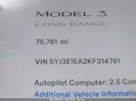 2019 Tesla Model 3 Standard Range/standard Range Plus/long Range/mid Range Черный vin: 5YJ3E1EA2KF314761