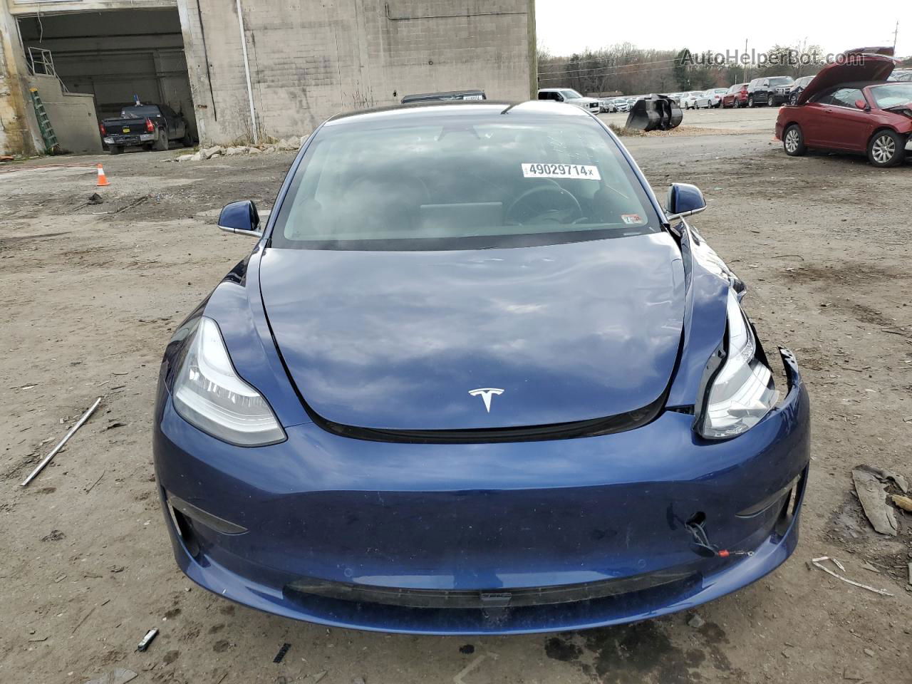 2019 Tesla Model 3  Blue vin: 5YJ3E1EA2KF344729