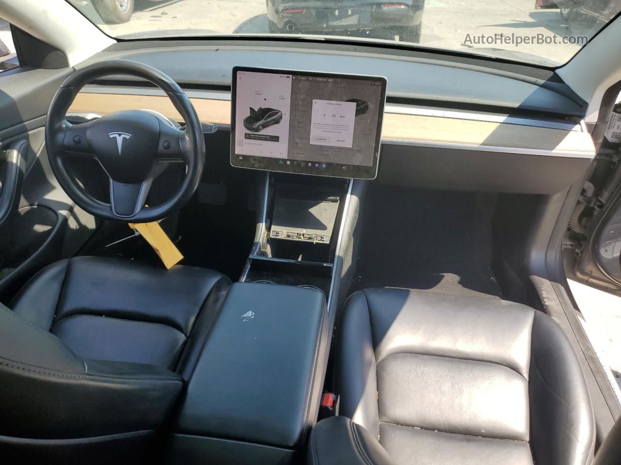 2019 Tesla Model 3  Gray vin: 5YJ3E1EA2KF397530