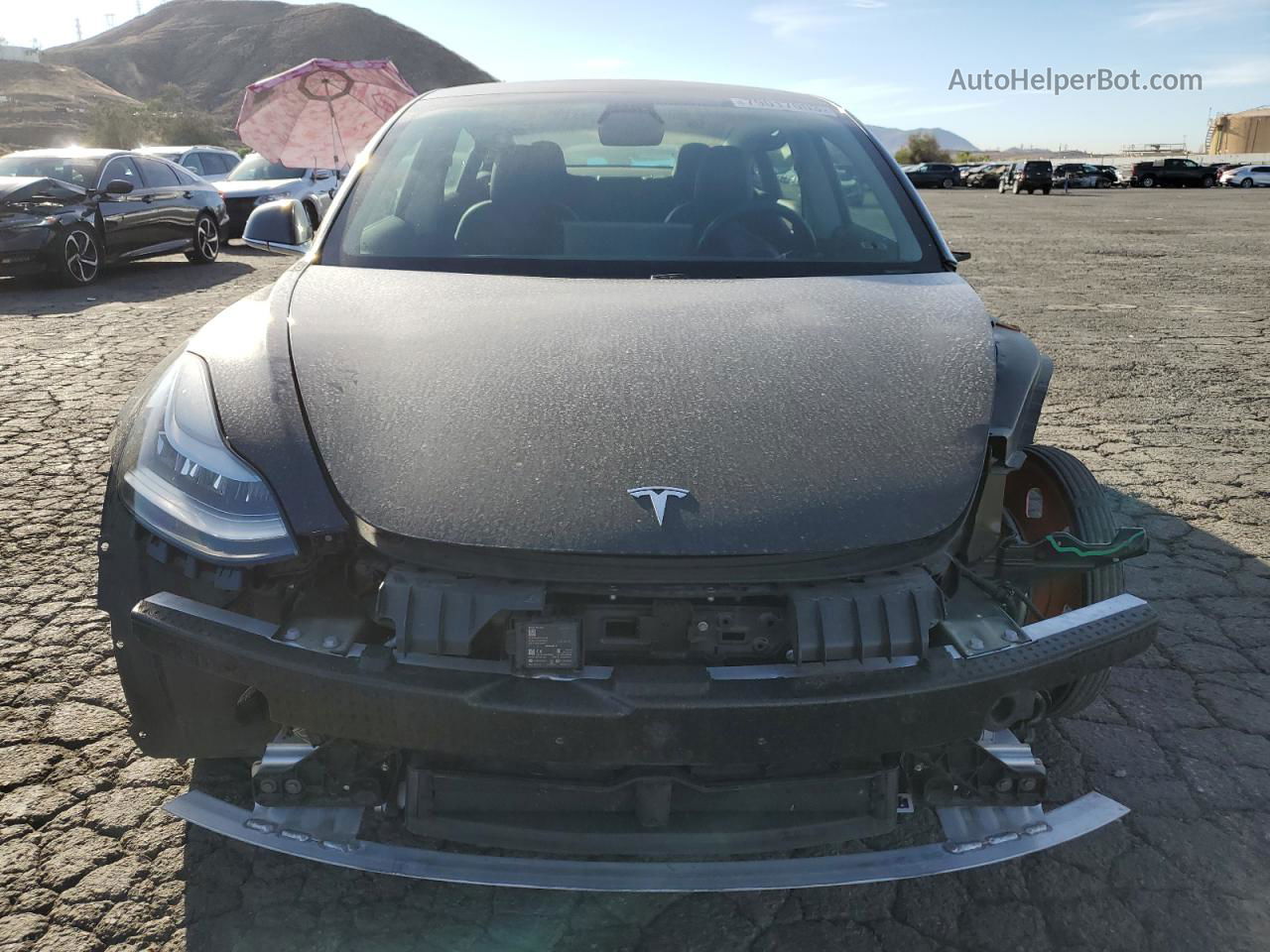 2019 Tesla Model 3  Black vin: 5YJ3E1EA2KF397849