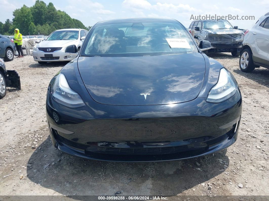 2019 Tesla Model 3 Long Range/mid Range/standard Range/standard Range Plus Black vin: 5YJ3E1EA2KF412446