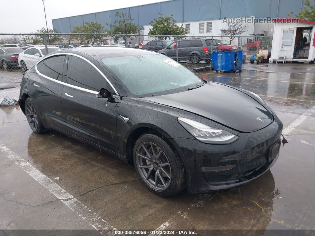 2019 Tesla Model 3 Long Range/mid Range/standard Range/standard Range Plus Black vin: 5YJ3E1EA2KF416044