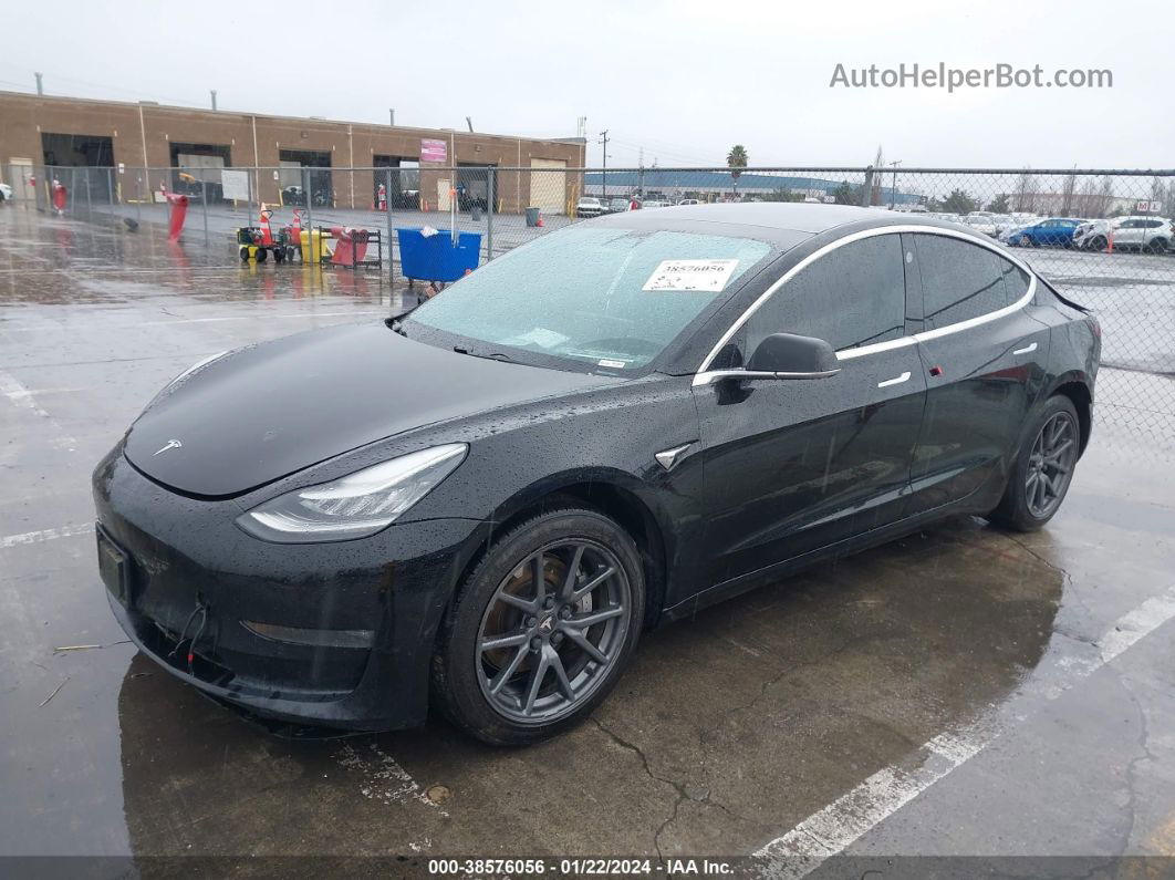 2019 Tesla Model 3 Long Range/mid Range/standard Range/standard Range Plus Black vin: 5YJ3E1EA2KF416044