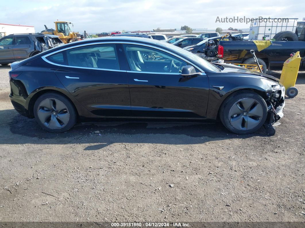 2019 Tesla Model 3 Black vin: 5YJ3E1EA2KF426721