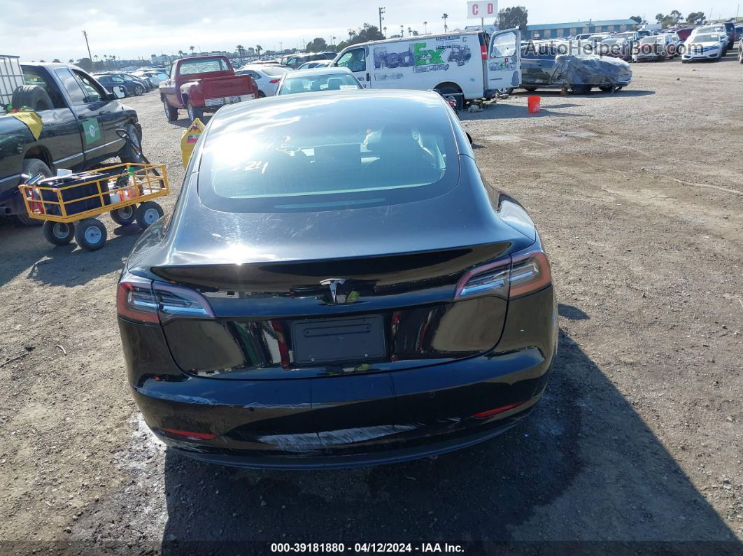 2019 Tesla Model 3 Black vin: 5YJ3E1EA2KF426721