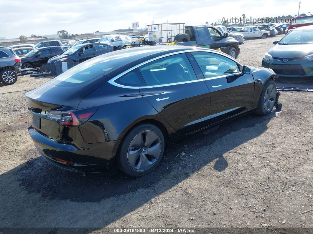 2019 Tesla Model 3 Black vin: 5YJ3E1EA2KF426721