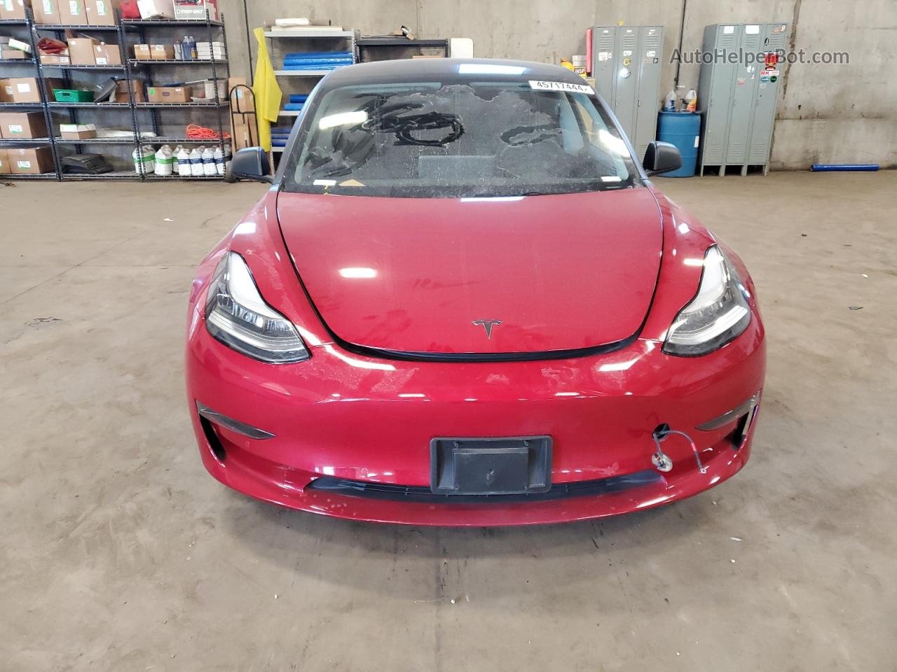 2019 Tesla Model 3  Red vin: 5YJ3E1EA2KF428131