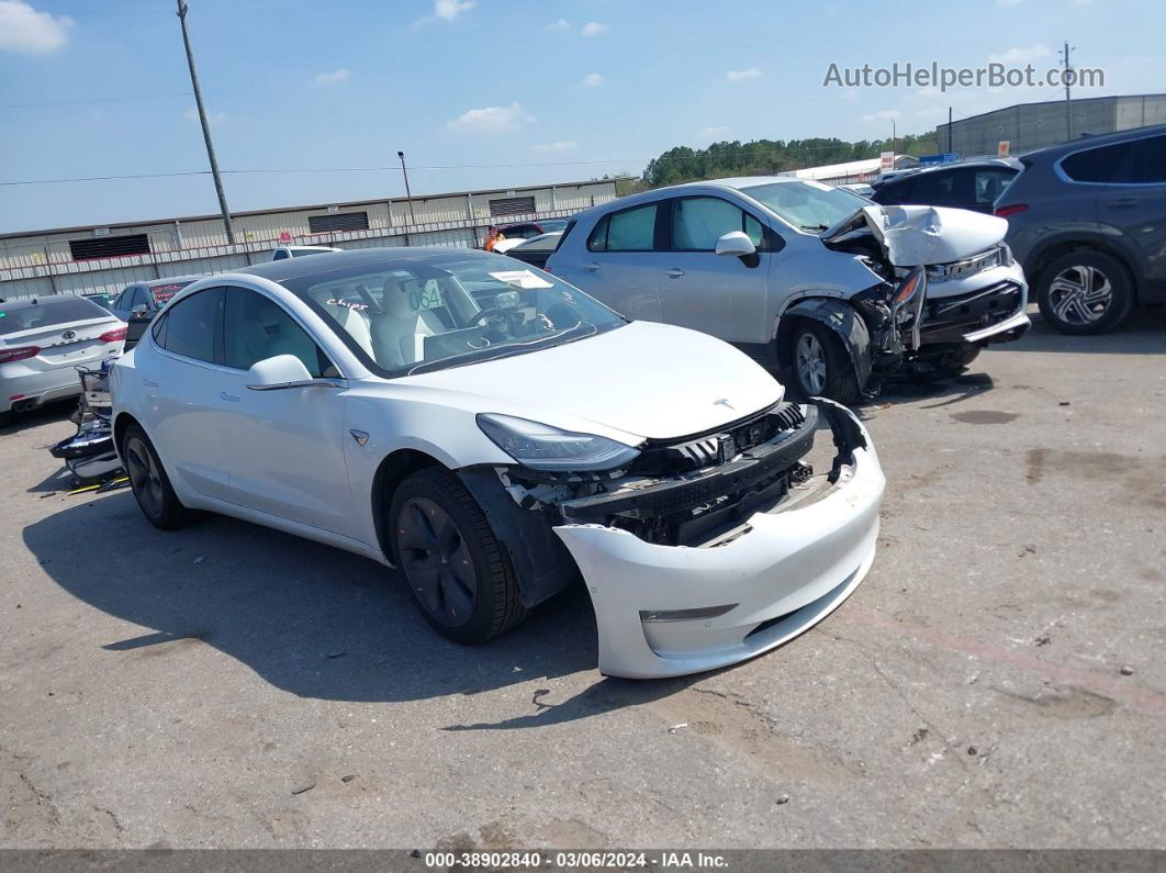 2019 Tesla Model 3 Long Range/mid Range/standard Range/standard Range Plus White vin: 5YJ3E1EA2KF486479