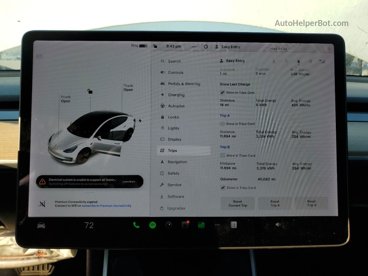 2020 Tesla Model 3  White vin: 5YJ3E1EA2LF613166