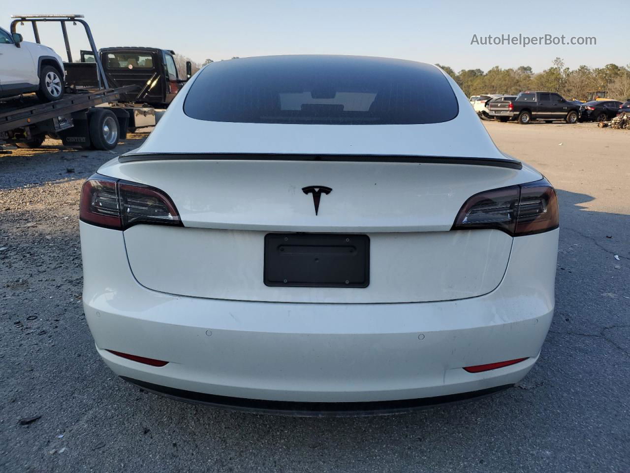 2020 Tesla Model 3  Белый vin: 5YJ3E1EA2LF613166