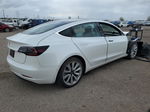 2020 Tesla Model 3  White vin: 5YJ3E1EA2LF614754