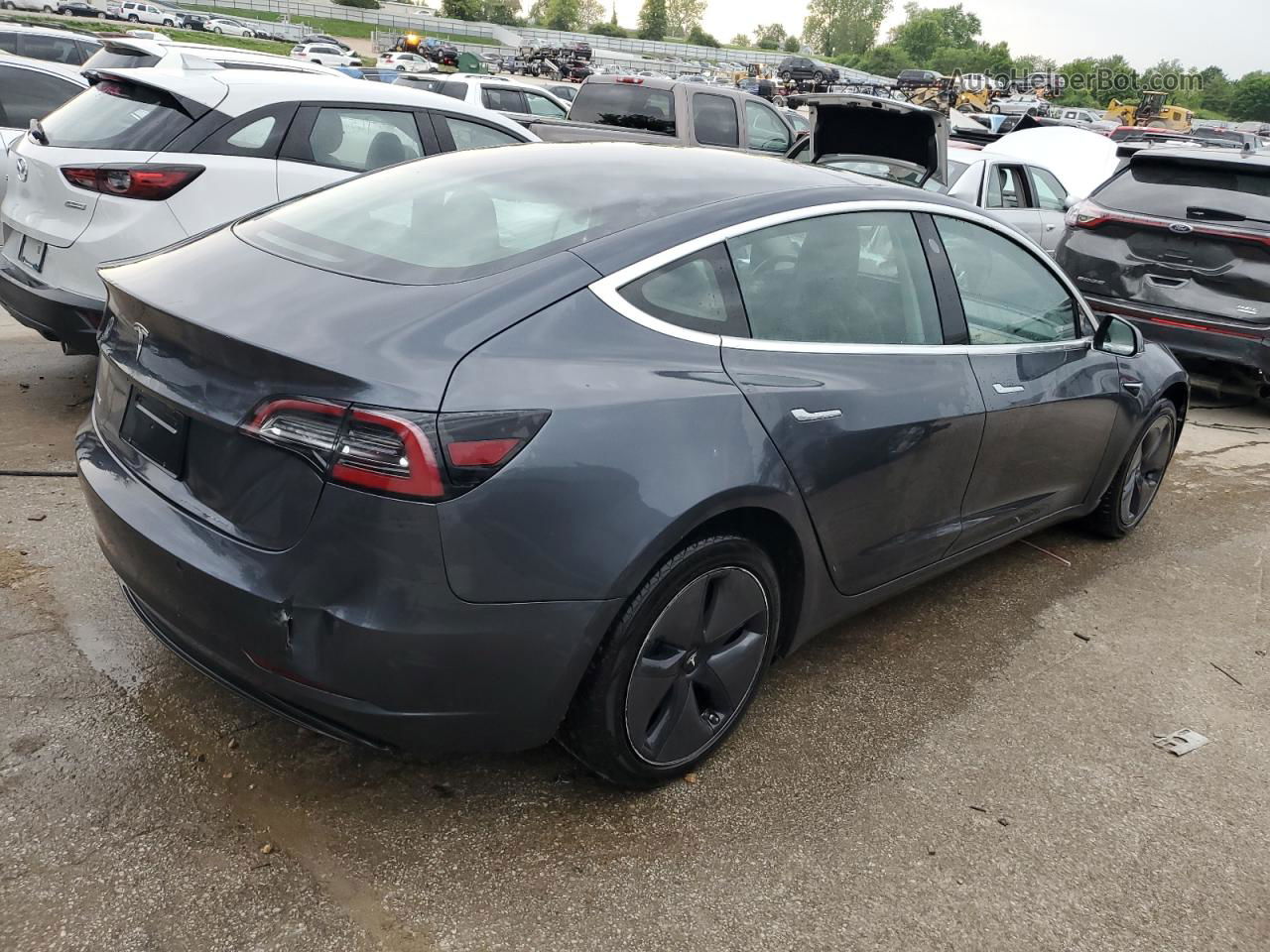 2020 Tesla Model 3  Серый vin: 5YJ3E1EA2LF626967