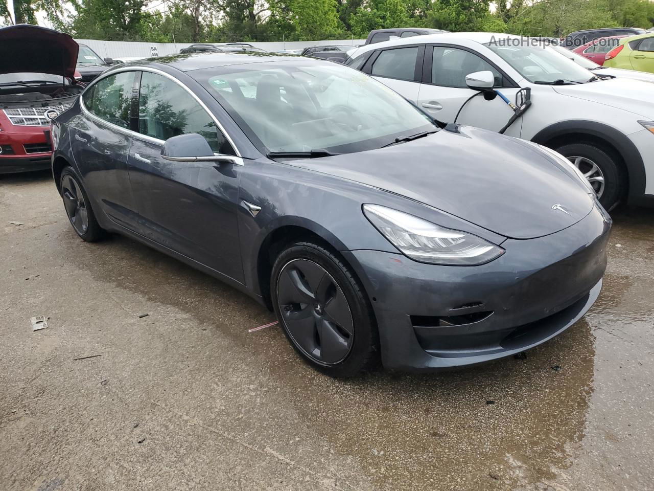 2020 Tesla Model 3  Серый vin: 5YJ3E1EA2LF626967