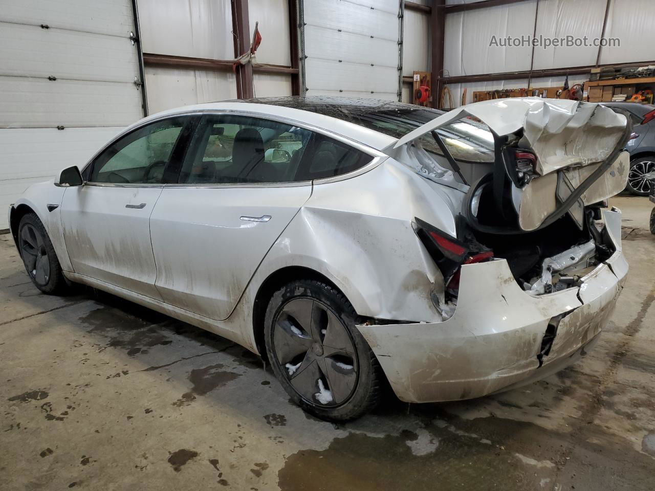 2020 Tesla Model 3  White vin: 5YJ3E1EA2LF720959