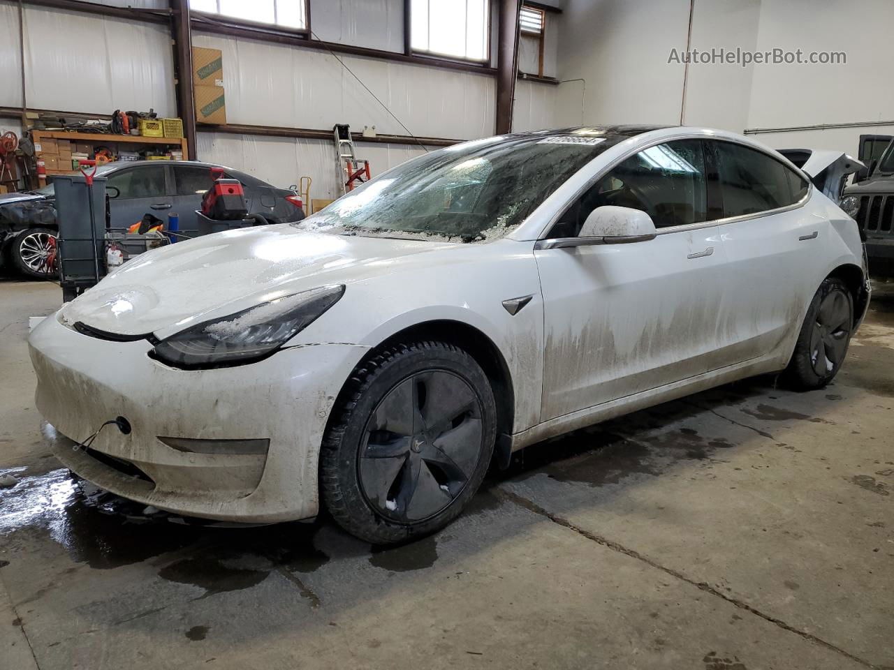 2020 Tesla Model 3  Белый vin: 5YJ3E1EA2LF720959