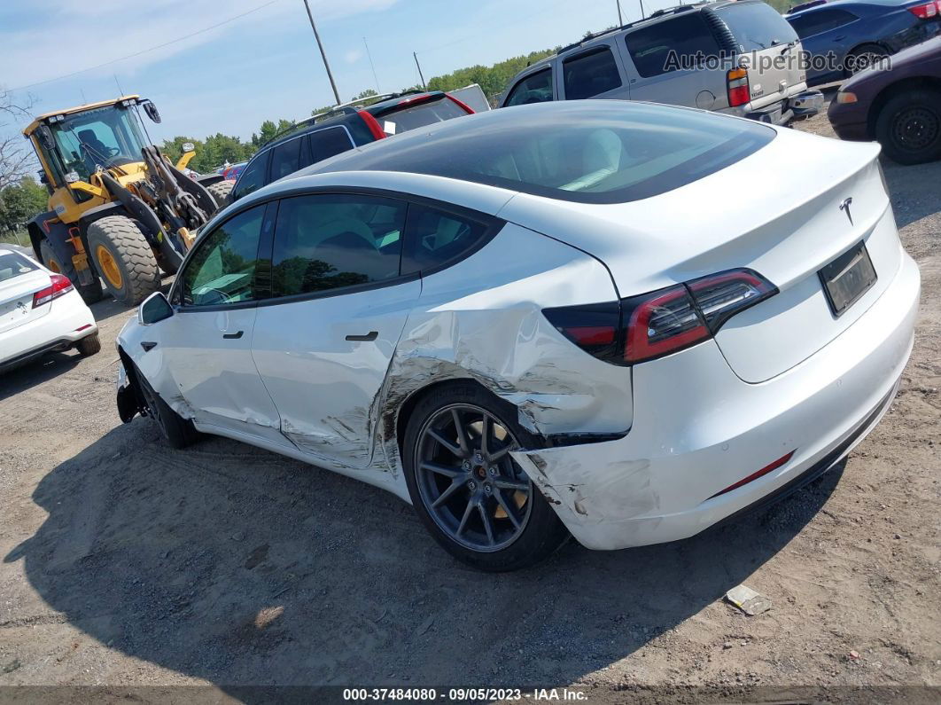 2020 Tesla Model 3 Standard Range Plus Rear-wheel Drive/standard Range Rear-wheel Drive White vin: 5YJ3E1EA2LF741035