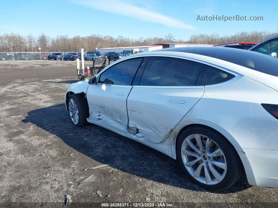 2020 Tesla Model 3 Standard Range Plus Rear-wheel Drive/standard Range Rear-wheel Drive Белый vin: 5YJ3E1EA2LF744114