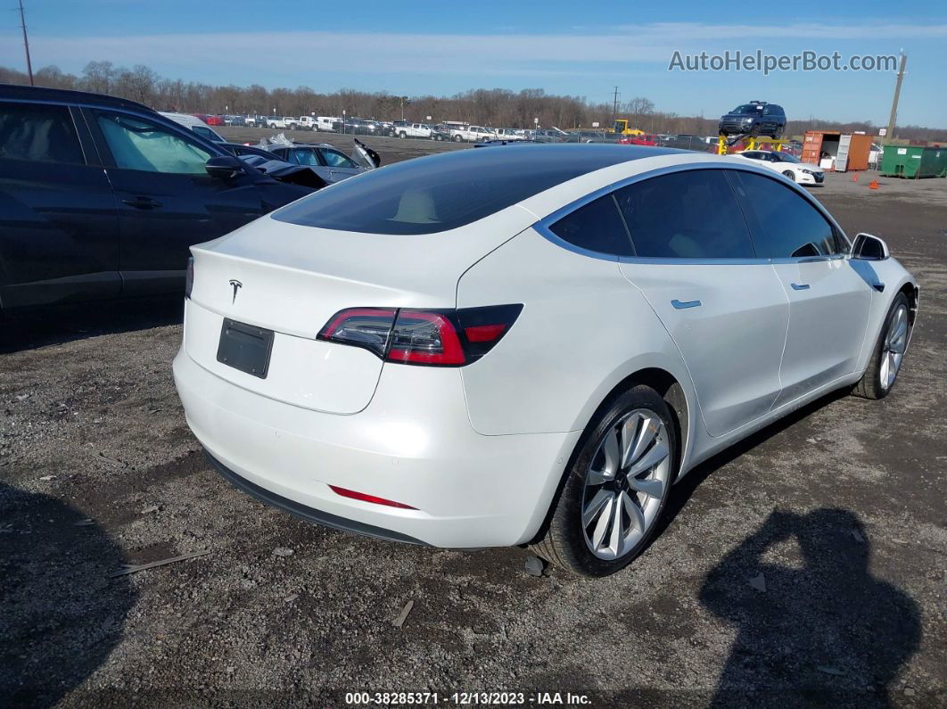 2020 Tesla Model 3 Standard Range Plus Rear-wheel Drive/standard Range Rear-wheel Drive Белый vin: 5YJ3E1EA2LF744114