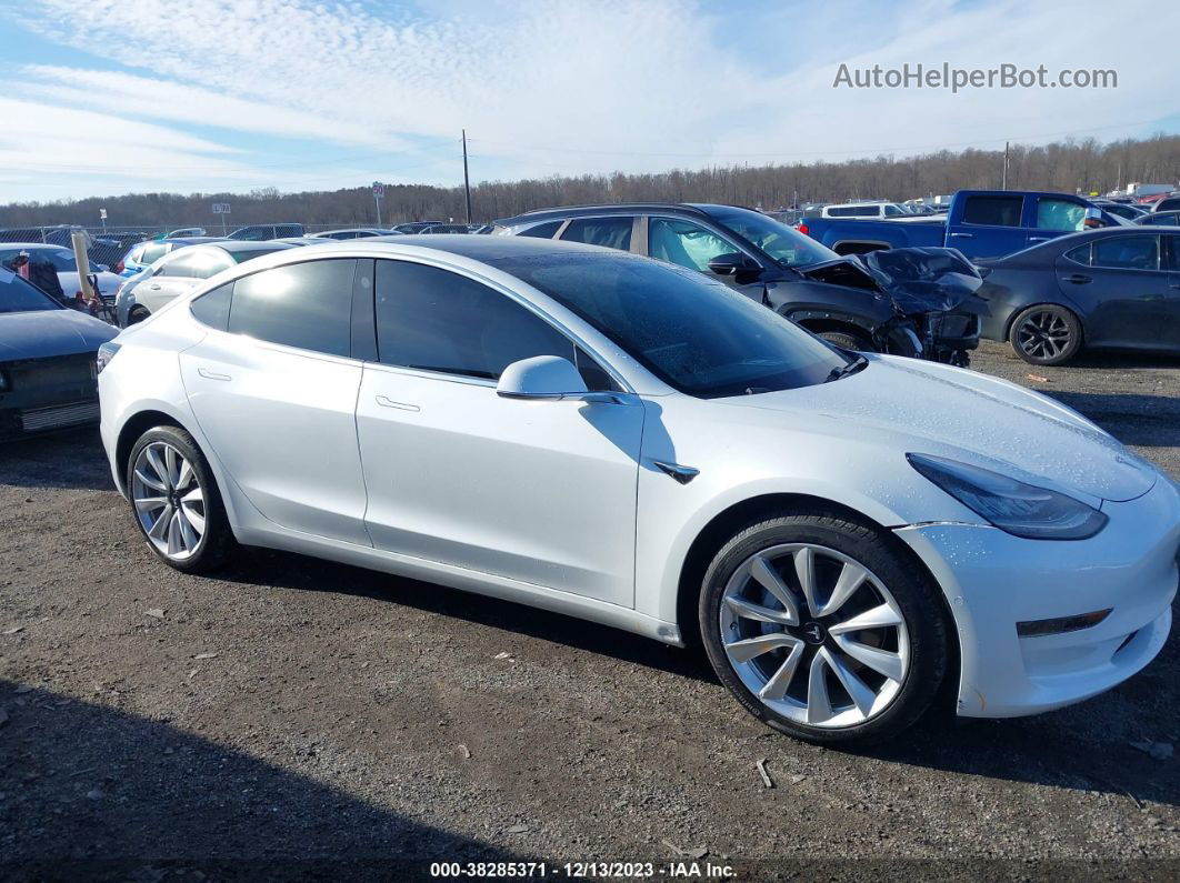 2020 Tesla Model 3 Standard Range Plus Rear-wheel Drive/standard Range Rear-wheel Drive Белый vin: 5YJ3E1EA2LF744114