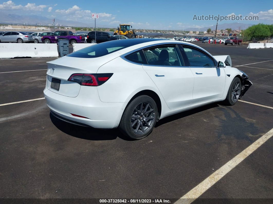 2020 Tesla Model 3 Standard Range White vin: 5YJ3E1EA2LF745165