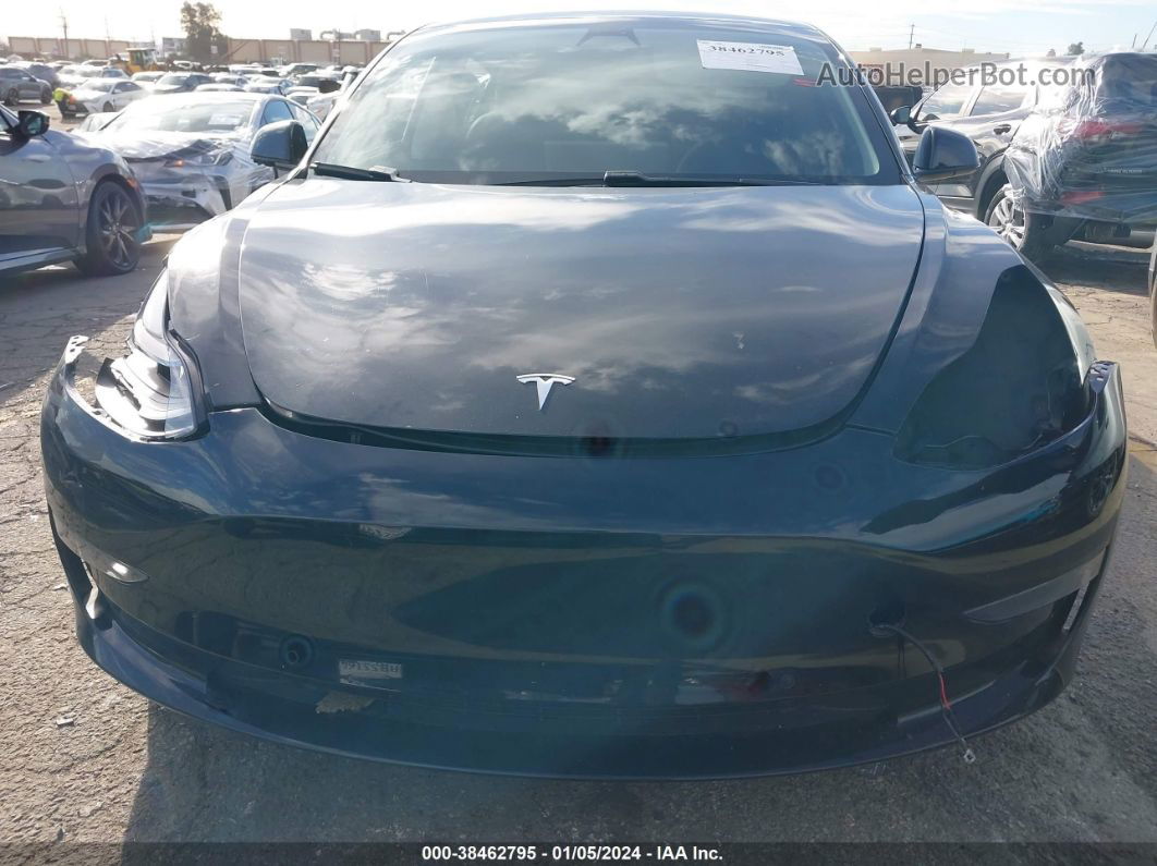 2021 Tesla Model 3 Standard Range Plus Rear-wheel Drive Черный vin: 5YJ3E1EA2MF066594