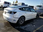 2021 Tesla Model 3  White vin: 5YJ3E1EA2MF070712