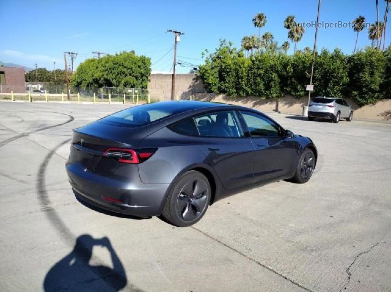 2021 Tesla Model 3  Серый vin: 5YJ3E1EA2MF092287