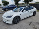 2021 Tesla Model 3  White vin: 5YJ3E1EA2MF920239