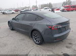 2021 Tesla Model 3 Standard Range Plus Rear-wheel Drive Gray vin: 5YJ3E1EA2MF941284