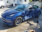 2022 Tesla Model 3  Blue vin: 5YJ3E1EA2NF188700